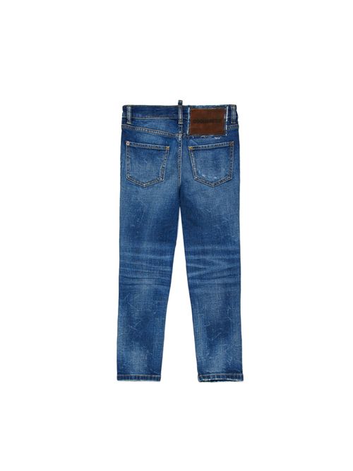 Pantalone, bambina, logato. DSQUARED2 | DQ0239 D0AEUDQ01